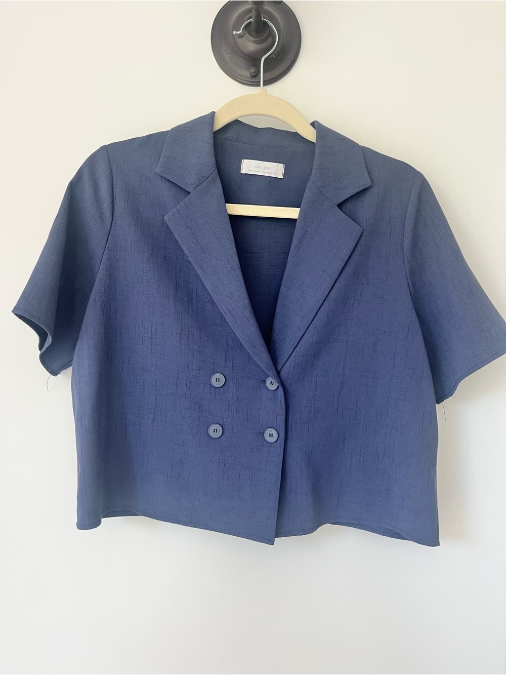 Oak + Fort Cropped Shirt